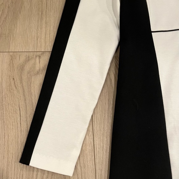 Narciso Rodriguez for Design Nation slim two-toned Ponte dress size M - Picture 3 of 6